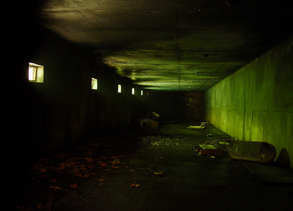 Dark Room - Photo of the Abandoned Philadelphia State Hospital (Byberry)