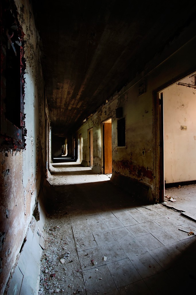 Banded - Photo of the Abandoned Cedarcrest Sanatorium