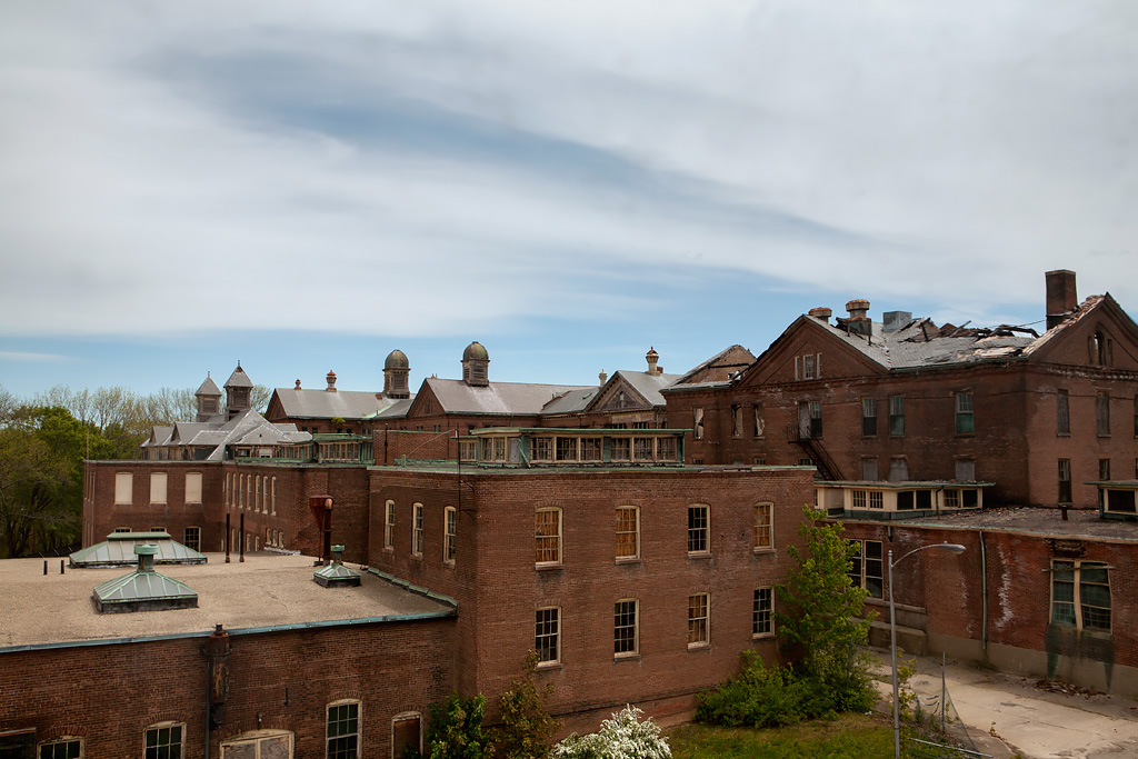 Sky Photo Of The Abandoned Taunton State Hospital