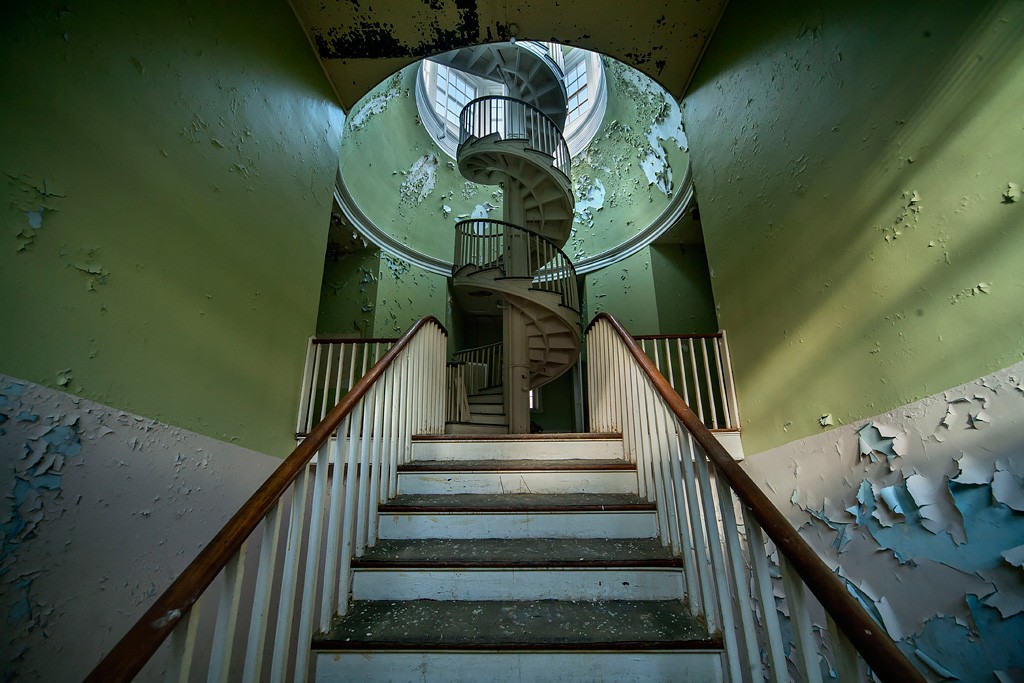 Circular - Photo of the Abandoned Western State Hospital (Virginia)