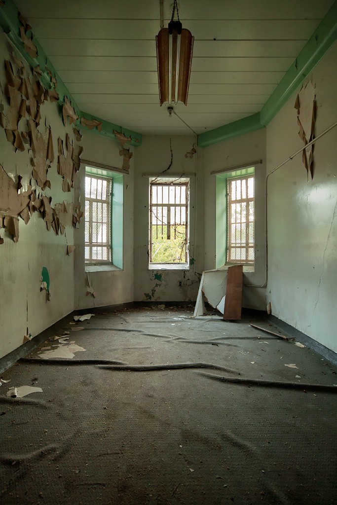 Projection - Photo Of The Abandoned Weston State Hospital