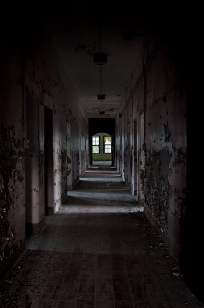 Purple Hall - Photo of the Abandoned Foxboro State Hospital