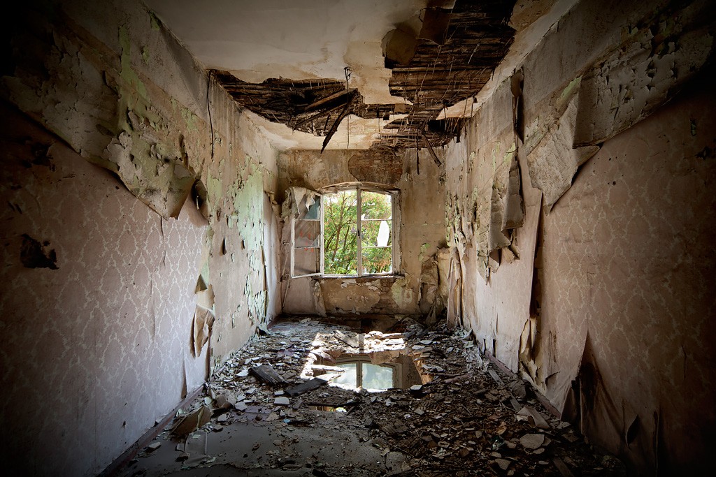 Burn Through - Photo of the Abandoned Kahlenbergstift