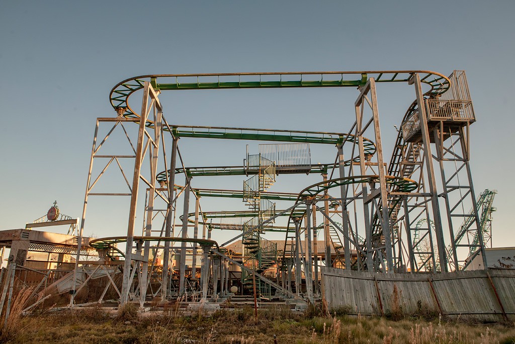 Hairpins Photo Of The Abandoned Six Flags New Orleans