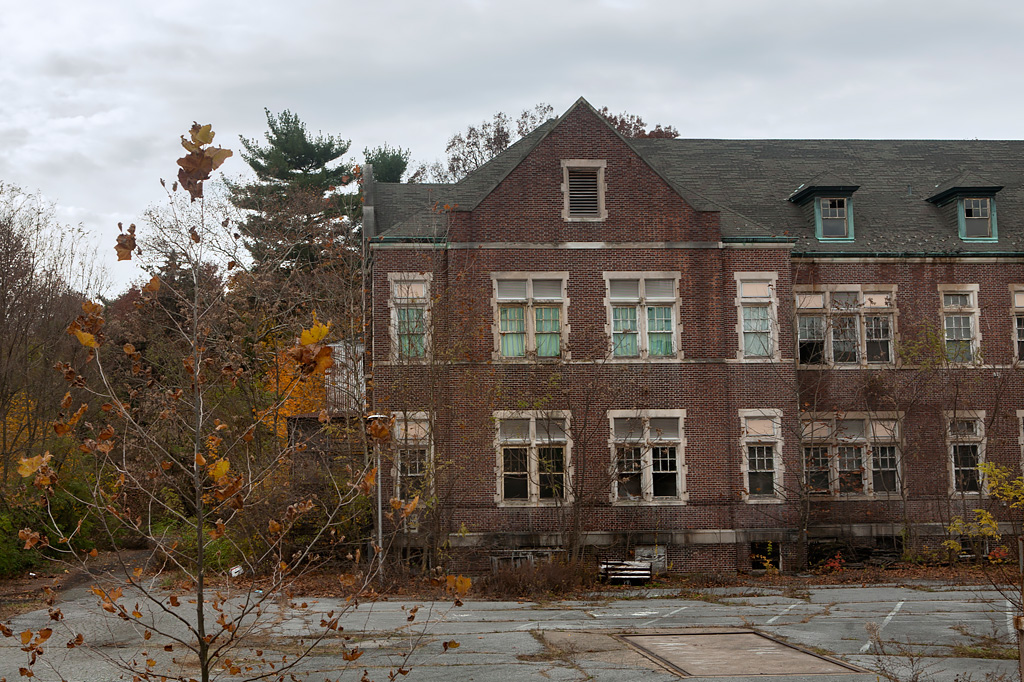 Winter Approaching - Photo of the Abandoned Pennhurst State School