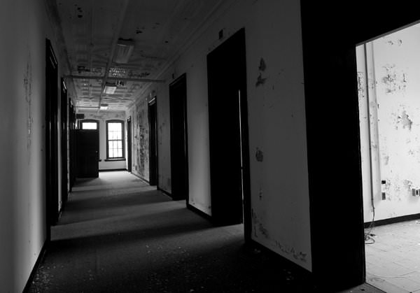 Empty Hall - Photo Of The Abandoned Saint Lawrence State Hospital