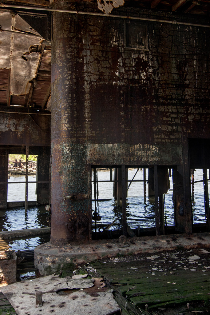 Center - Photo of the Abandoned Staten Island Boat Graveyard