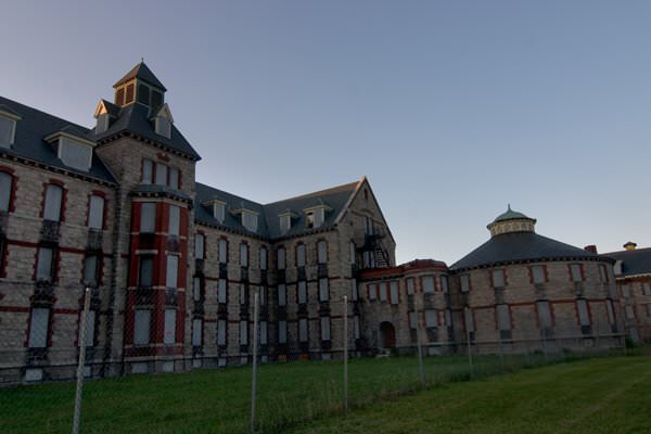 Manicured Photo Of The Abandoned Worcester Stat