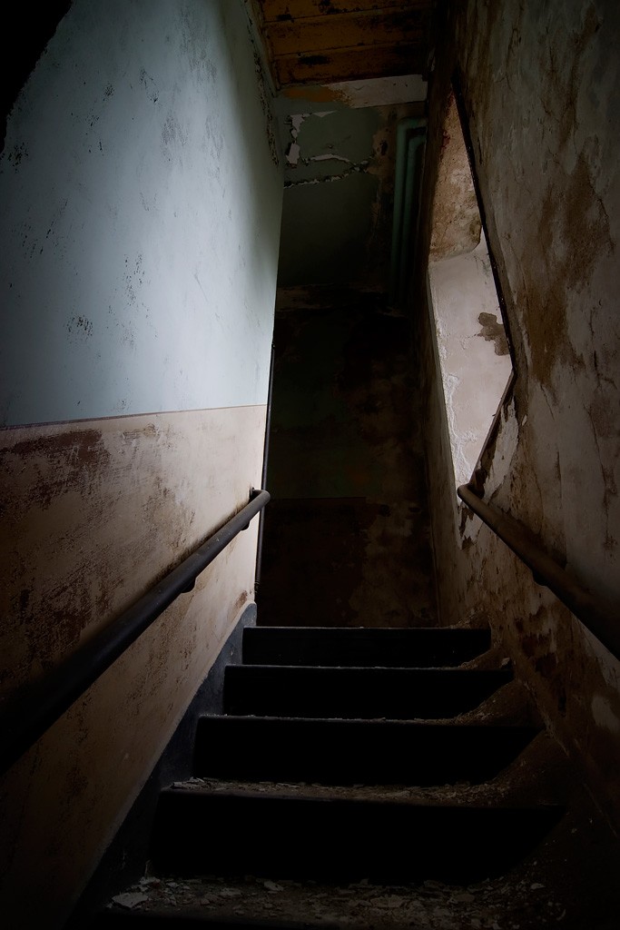 Narrow - Photo of the Abandoned Greystone Park Psychiatric Center