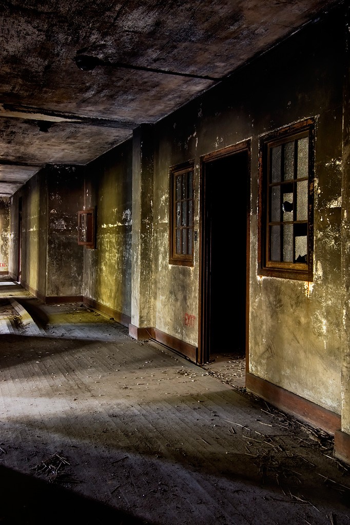 Dark - Photo of the Abandoned Norwich State Hospital