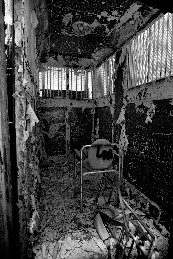 Creepy Elevator Photo Of The Abandoned Plymouth County Hospital
